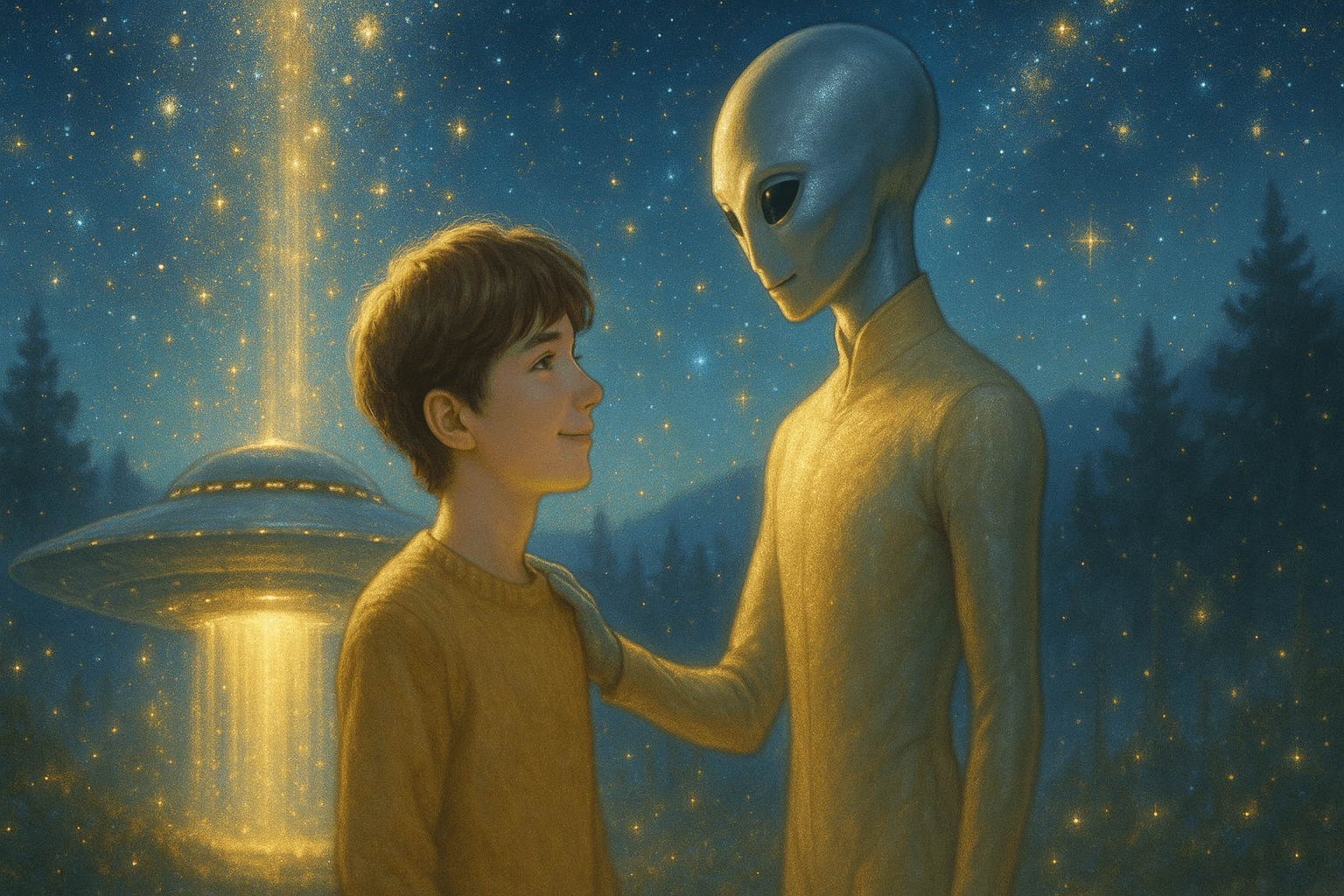 🌟星に恋した記憶 ~宇宙からの約束と魂の再会~のサムネイル